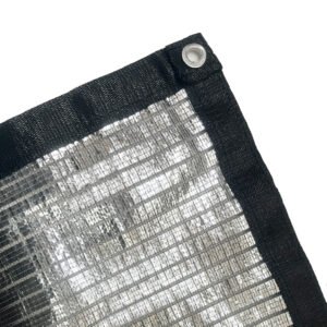 75% Reflective Aluminet Sun Shade Cloth Mesh Sunshade Ventilation Front & Rear Car Cover