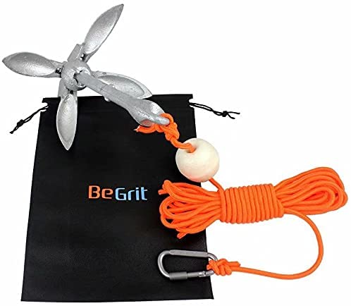  BeGrit Floating Rope 1/4 X 33' Polypropylene Rope Anchor Rope  Mooring Rope Kayak Canoe Tow Throw Line with Carabiner for Boat Camping  Hiking Awning Tent 6mm x 10m : Sports 