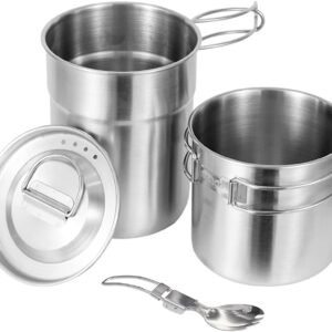 BeGrit Solo Camping Cookware Mini Picnic Cooking Mess Kit
