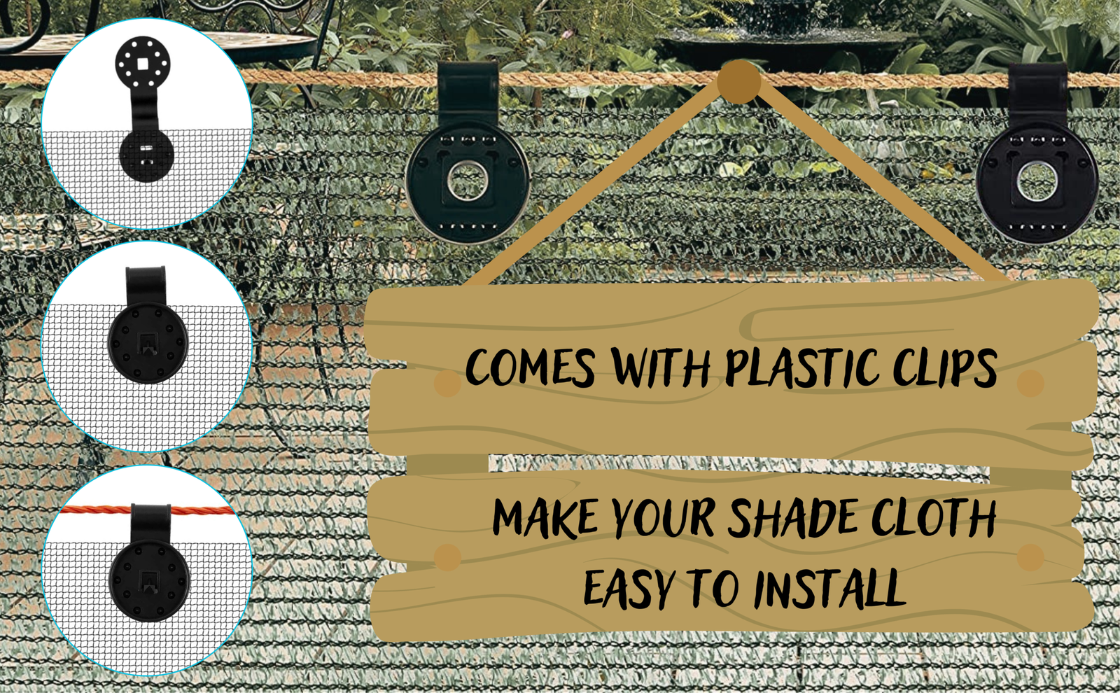 30% Rate Shade Cloth for Garden Plants - Image 7