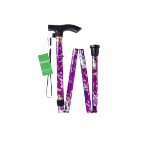 BeGrit Walking Sticks for Women Folding Cane Adjustable Collapsible Lightweight