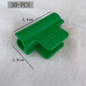 30pcs Pressure film clip buckle wrapped plastic tail clip