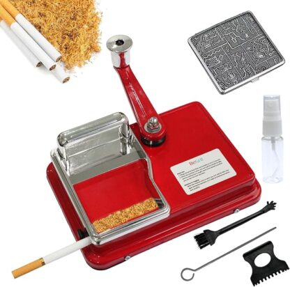 Tobacco Rolling Machine Manual Tamping Cigarette Roller Maker Black 8mm - Image 9